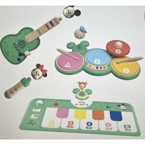 Disney Hooyay "Rock n Swap" Music Band Set Early Learning 18 month-5 years B9